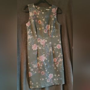 Mario Serrani Sleeveless Floral Dress